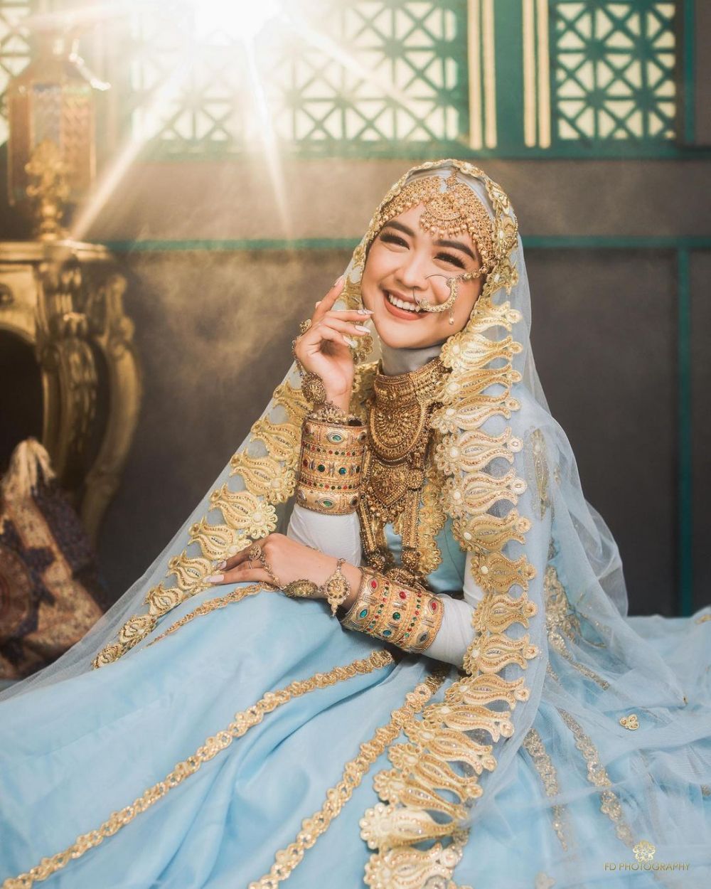 pemotretan 9 seleb pakai kain sari © 2022 Instagram 