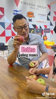 Jarang diketahui, ini cara memilih buah apel yang manis tanpa mencoba