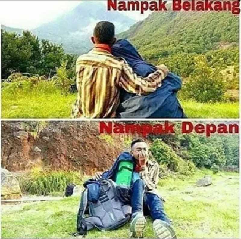 potret lucu halu kelamaan jomblo © berbagai sumber