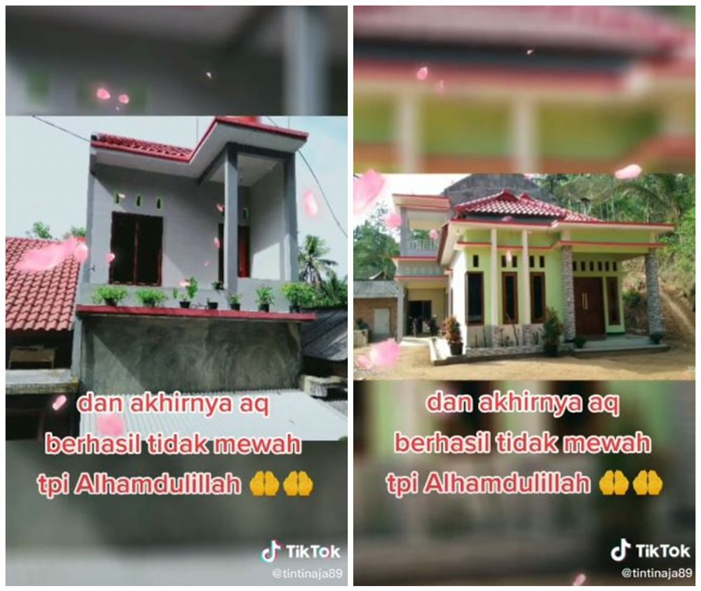 tkw sukses bangun rumah gedongan © berbagai sumber