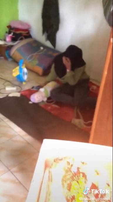 Niat beri surprise ulang tahun ke teman © TikTok