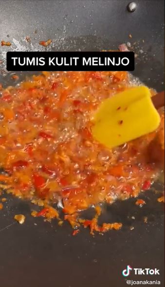 5 Cara bikin tumis kulit melinjo agar tidak pahit, mudah ditiru