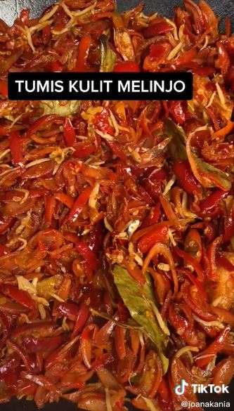 5 Cara bikin tumis kulit melinjo agar tidak pahit, mudah ditiru