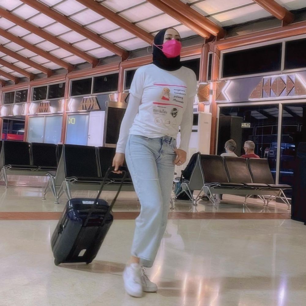 Angelina Sondakh mudik ke Manado © Instagram