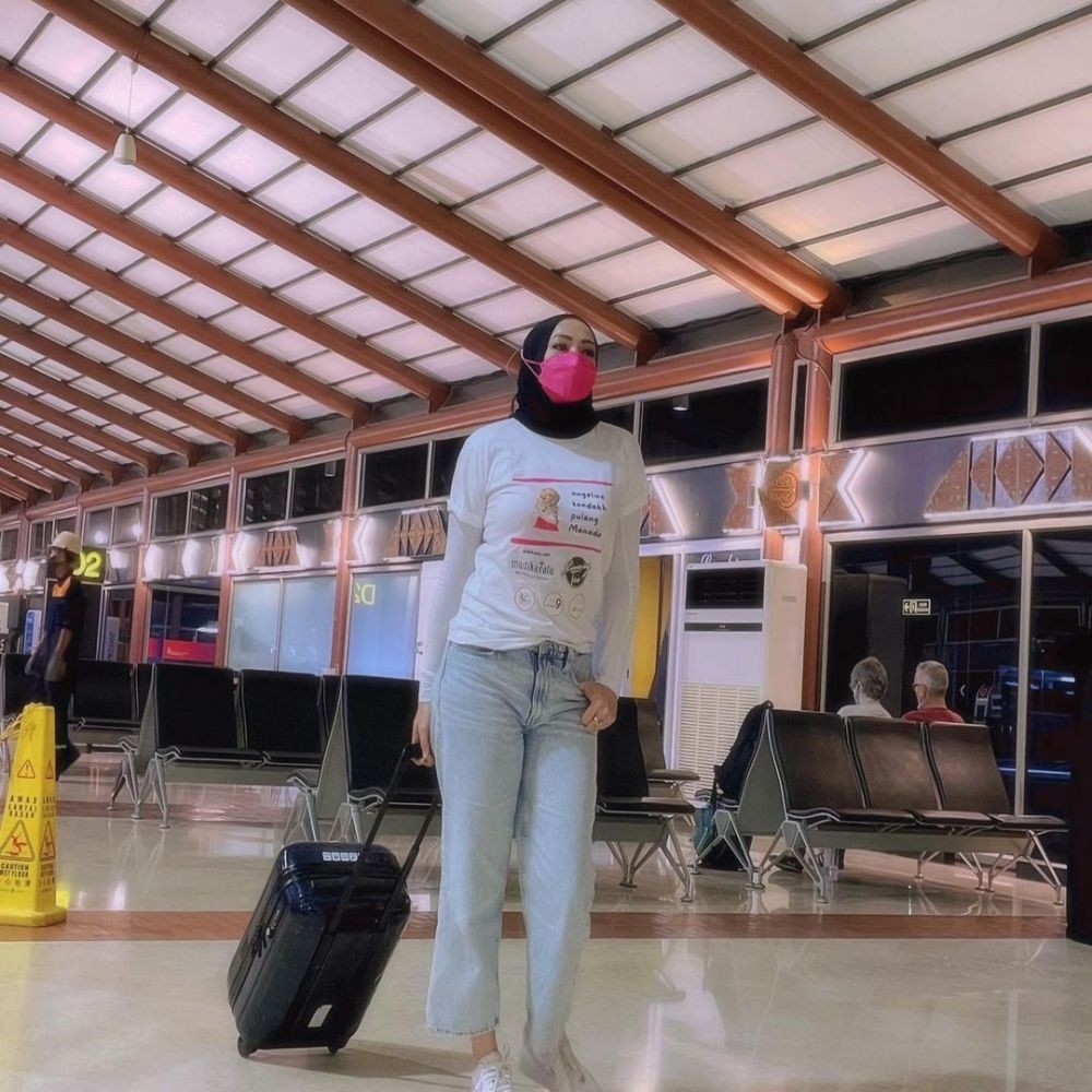 Angelina Sondakh mudik ke Manado © Instagram