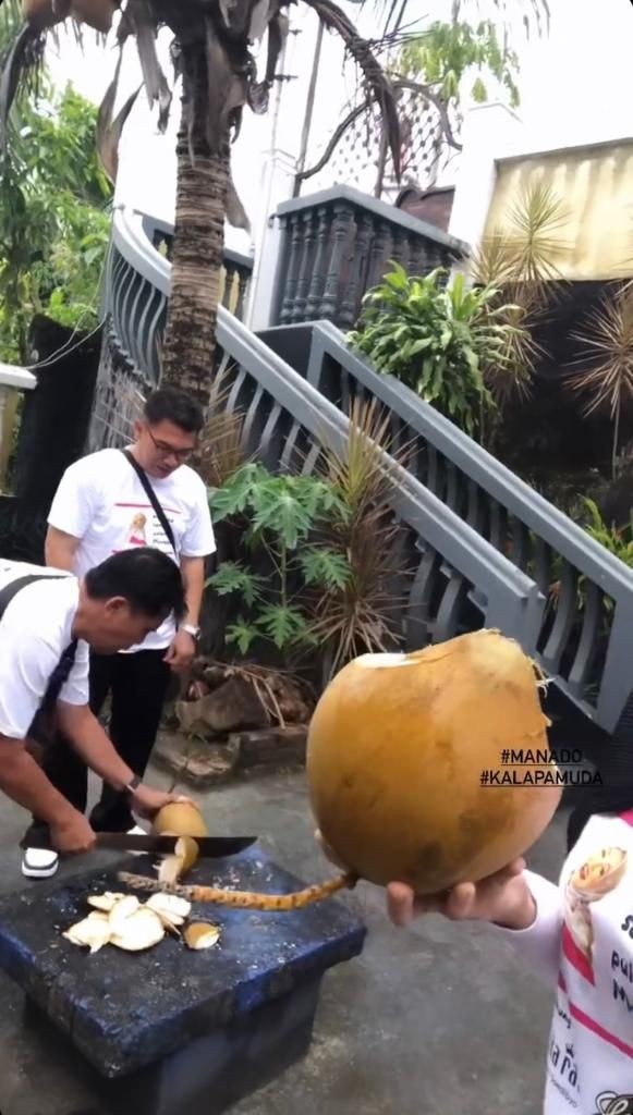 Angelina Sondakh mudik ke Manado © Instagram