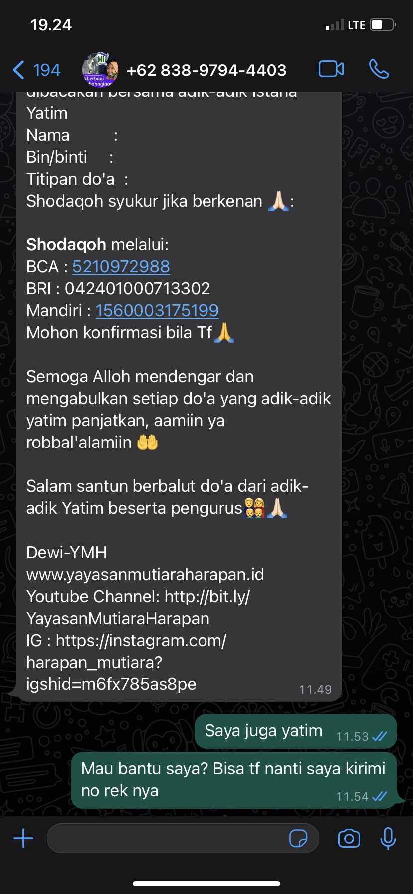 chat kocak penipu dan korban © berbagai sumber