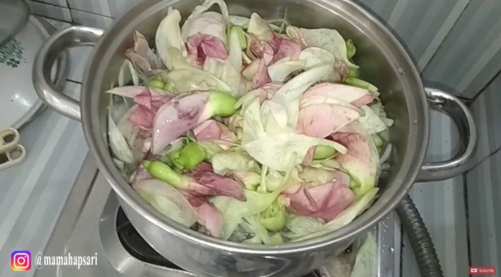 Cara mengolah bunga turi supaya tidak pahit, mudah disontek