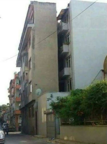 rumah ramping desainnya kocak © berbagai sumber