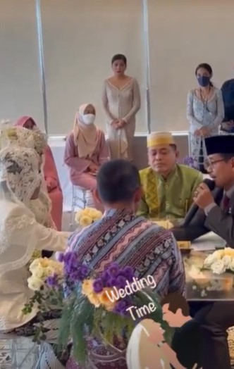 Momen pernikahan Catherine Wilson © Instagram Momen pernikahan Catherine Wilson © Instagram