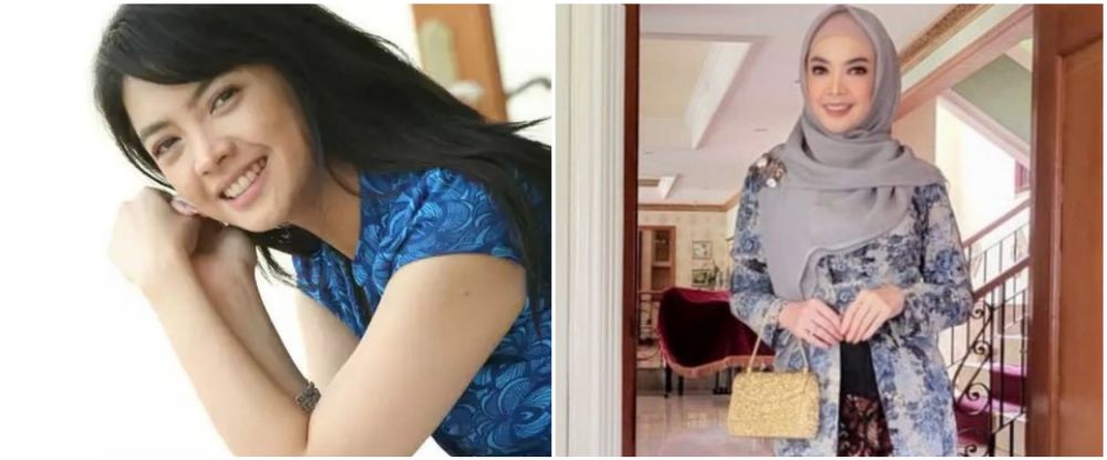 dulu dan kini seleb istri politisi © berbagai sumber dulu dan kini seleb istri politisi © berbagai sumber