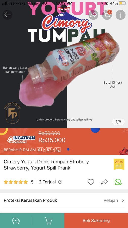 nama produk nyeleneh di online shop © twitter