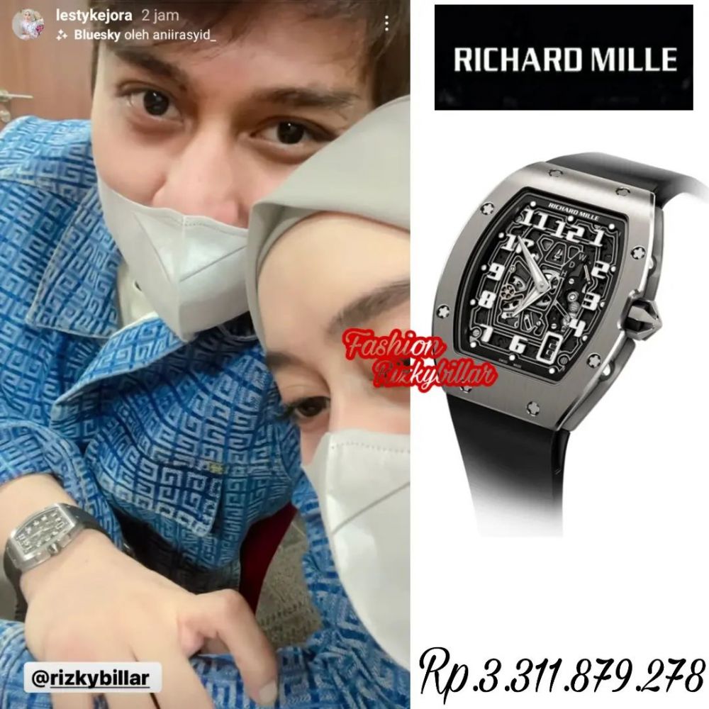 Koleksi barang mewah Rizky Billar © 2022 berbagai sumber