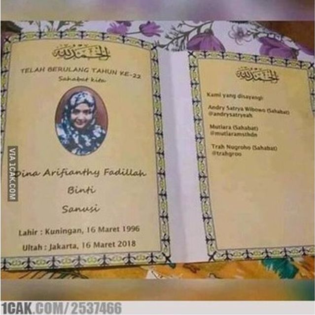 Momen absurd yang terjadi saat ulang tahun Berbagai sumber