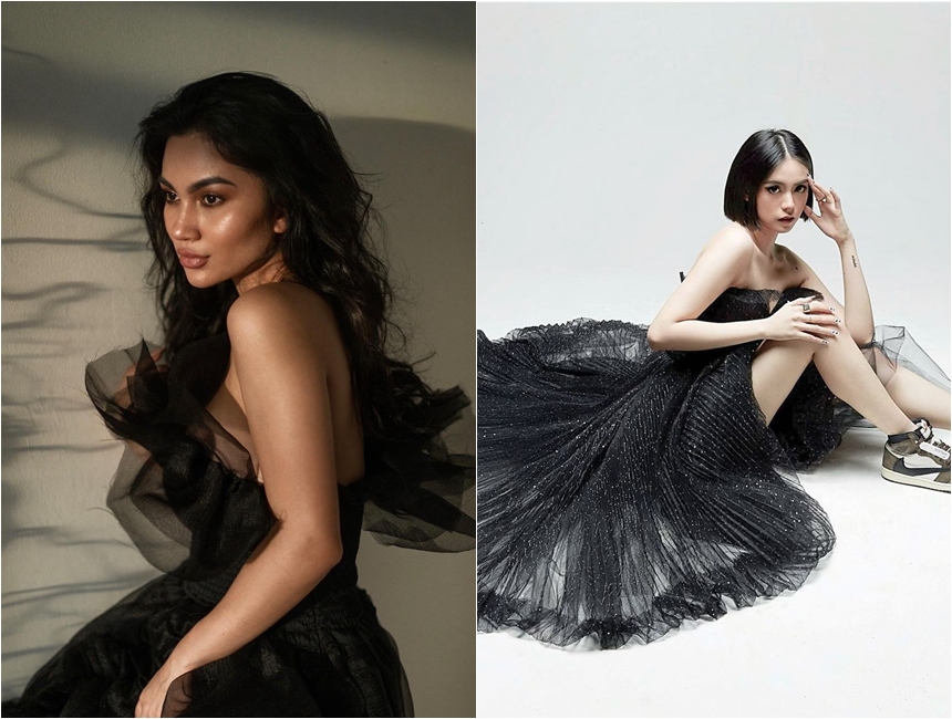 beda gaya Ariel Tatum & Tamara Dai © 2022 Instagram 