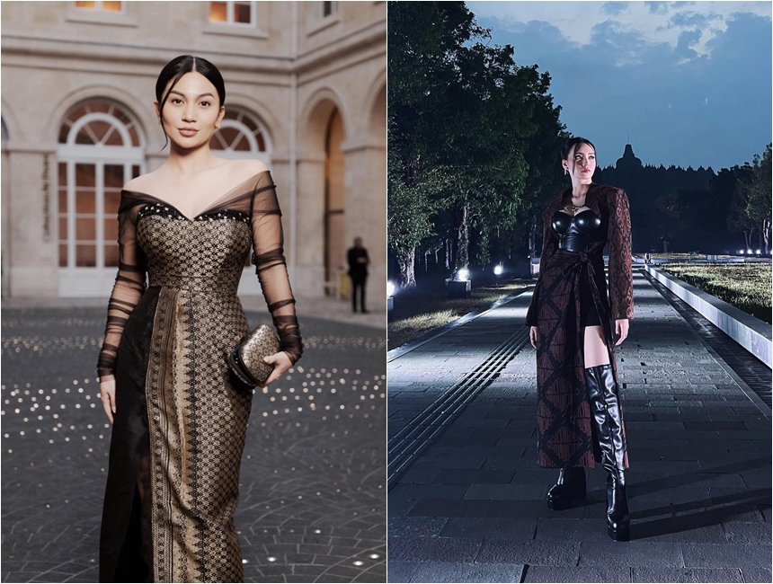 beda gaya Ariel Tatum & Tamara Dai © 2022 Instagram 