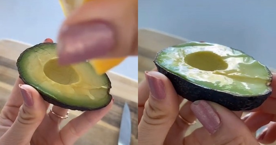 Trik mencegah alpukat berubah warna usai dipotong, cuma pakai 1 bahan