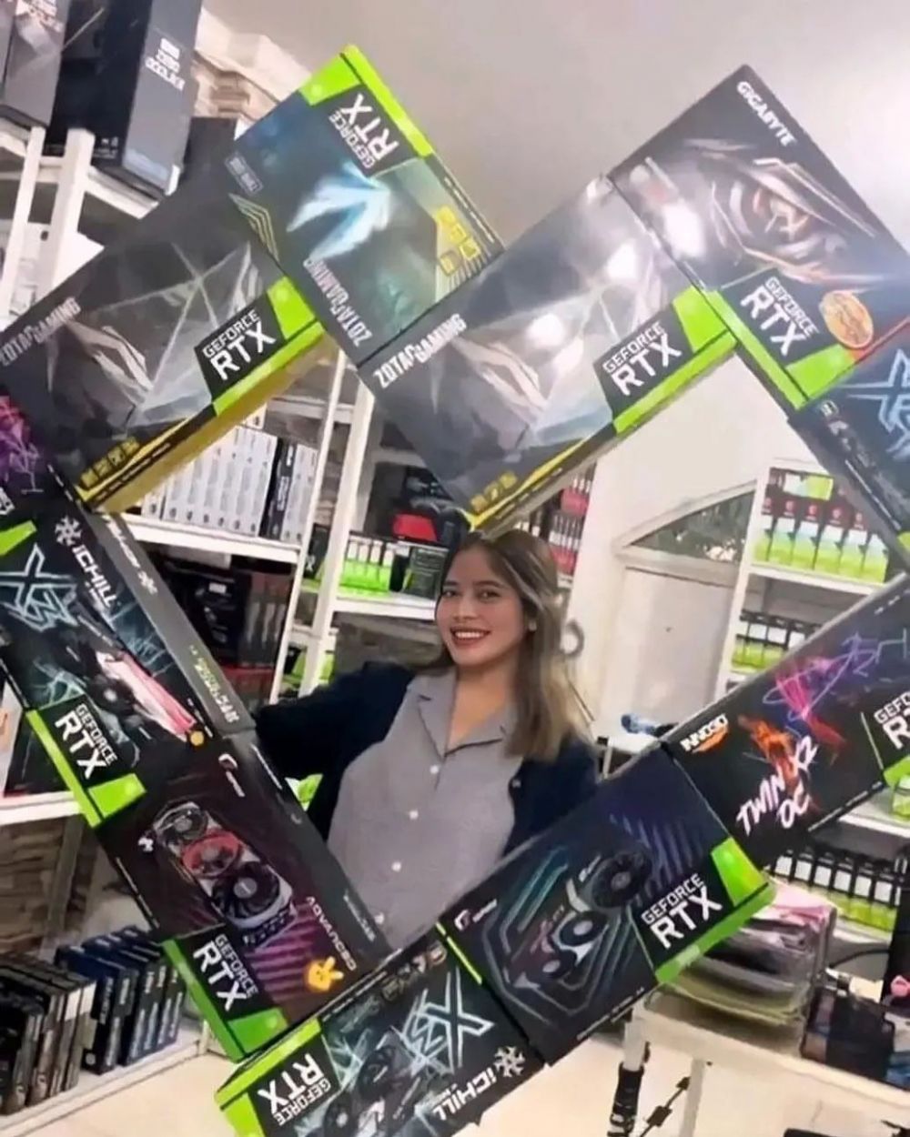 hiasan berukuran jumbo jadi lucu kelihatannya © berbagai sumber