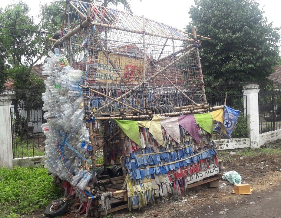 hiasan berukuran jumbo jadi lucu kelihatannya © berbagai sumber