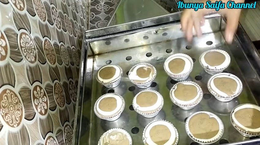 Trik jitu agar bolu kukus cantik dan mekar sempurna jadi empat bagian