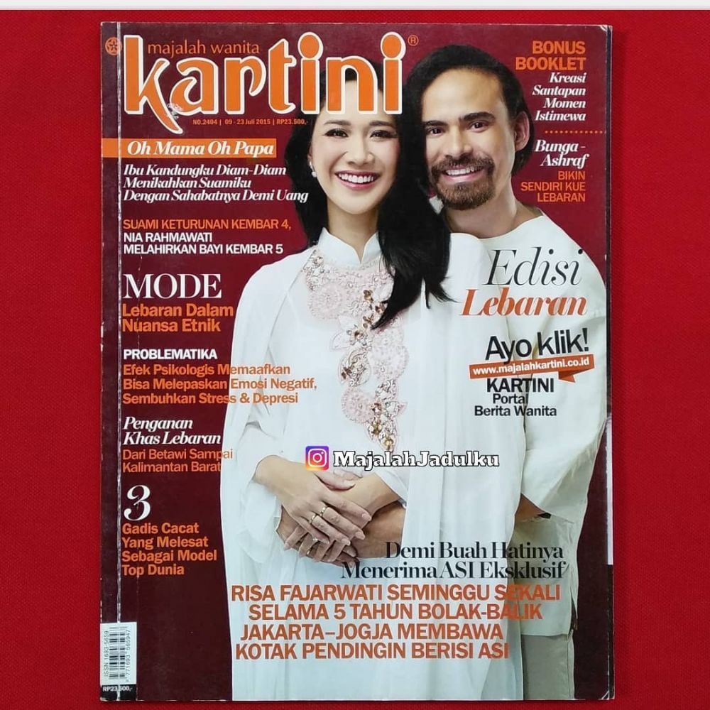 Potret lawas 9 suami penyanyi di cover majalah, gaya khas zaman dulu
