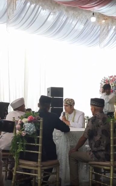 Momen pernikahan Farhan mantan pemeran © 2022 Instagram 