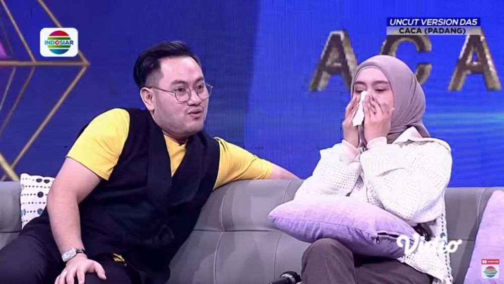 potret Lesty nangis saat jadi juri © 2022 You Tube 