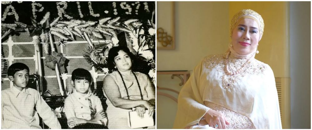 potret dulu dan kini Dewi Yull © 2022 Instagram 