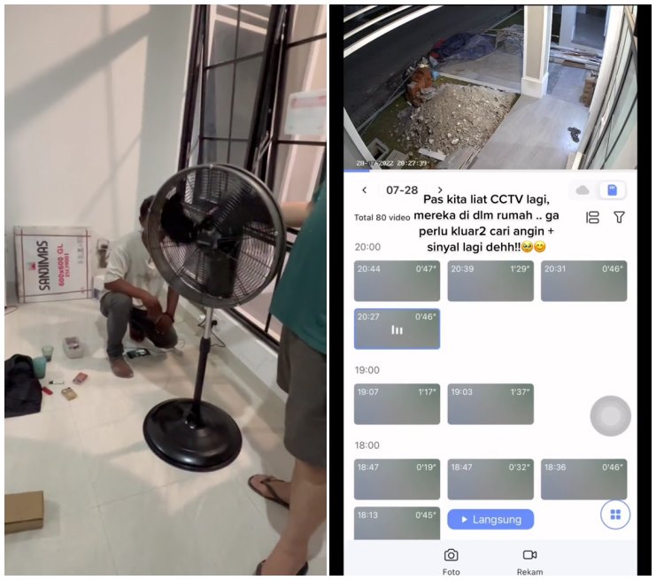 tukang dibelikan kipas angin © TikTok tukang dibelikan kipas angin © TikTok