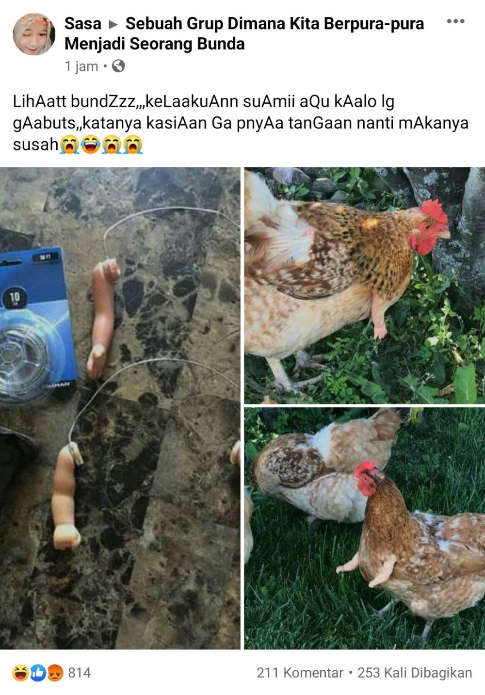 status facebook sok ide © berbagai sumber