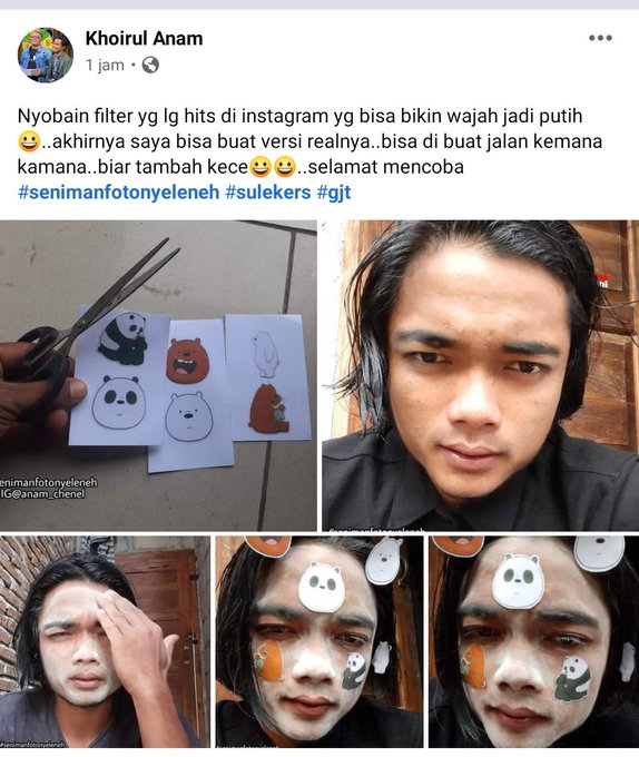 status facebook sok ide © berbagai sumber