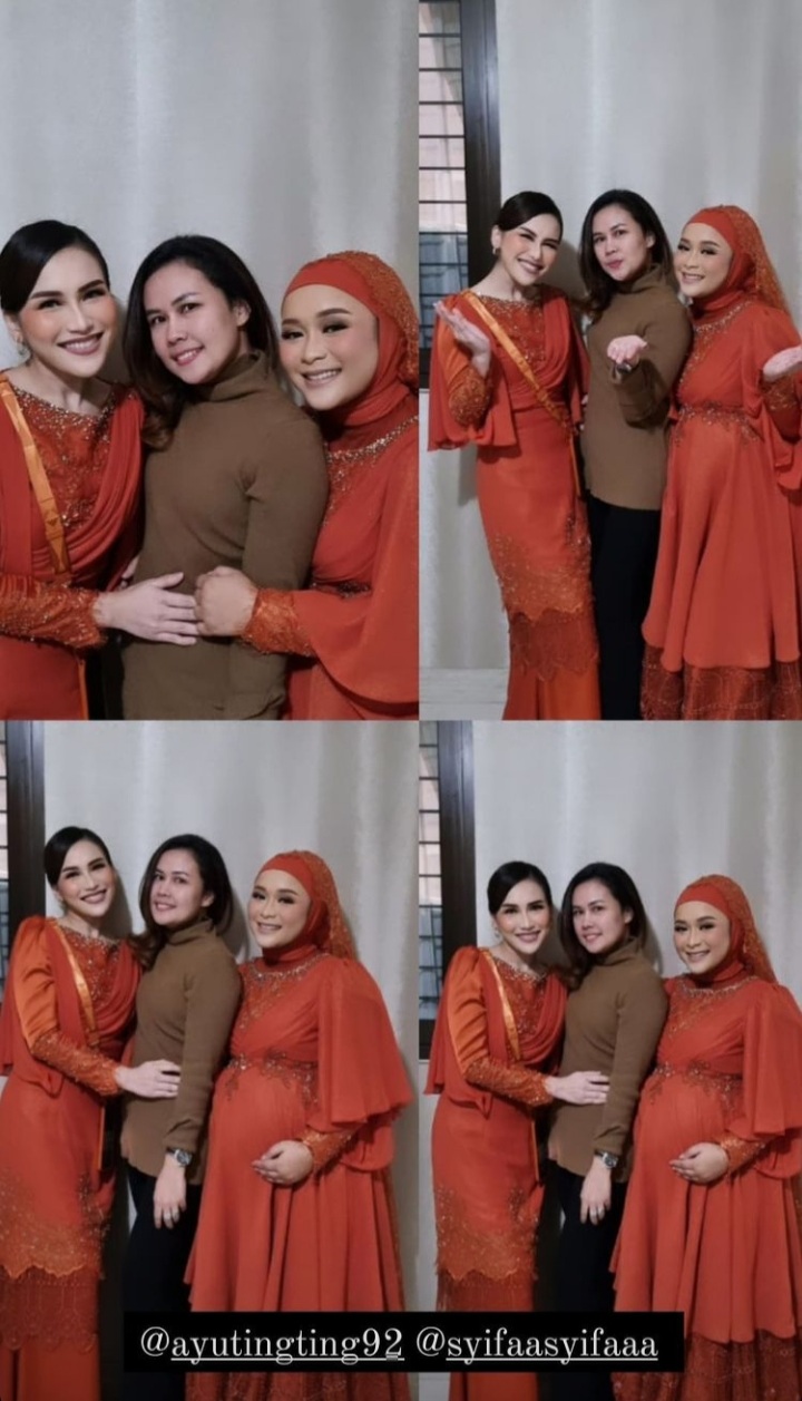 potret tujuh bulanan adik Ayu Ting Ting © berbagai sumber potret tujuh bulanan adik Ayu Ting Ting © berbagai sumber