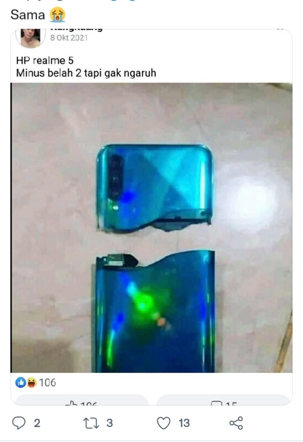 komentar barang rusak bikin makin emosi © berbagai sumber