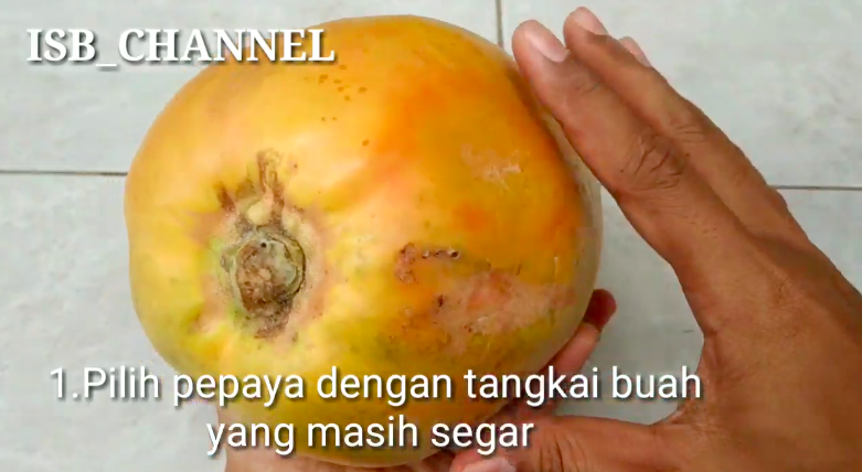 Tak banyak yang tahu, ini 5 trik memilih pepaya yang matang dan manis