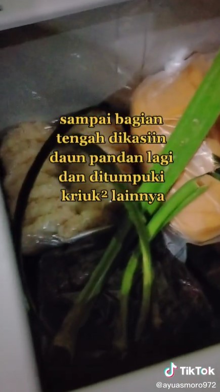 Agar awet dan bebas kutu, begini cara menyimpan kerupuk mentah