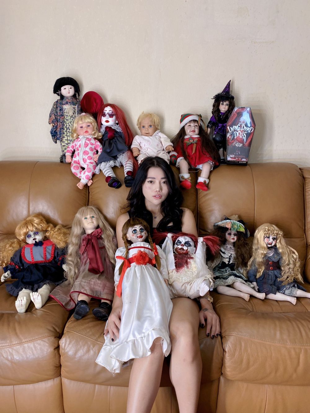 Koleksi boneka seram, ini 5 fakta Wendy Walters istri Reza Arap