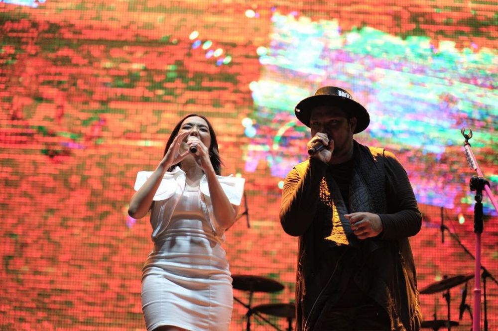 Momen Gisella Anastasia manggung © 2022 Instagram 