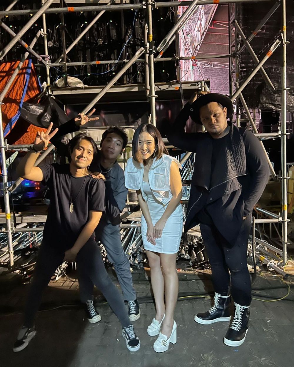 Momen Gisella Anastasia manggung © 2022 Instagram Momen Gisella Anastasia manggung © 2022 Instagram