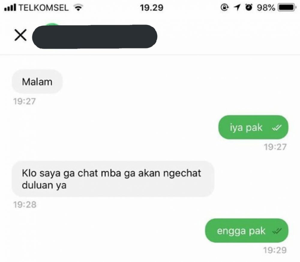 chat lucu driver ojek online saat jemput penumpang © berbagai sumber chat lucu driver ojek online saat jemput penumpang © berbagai sumber