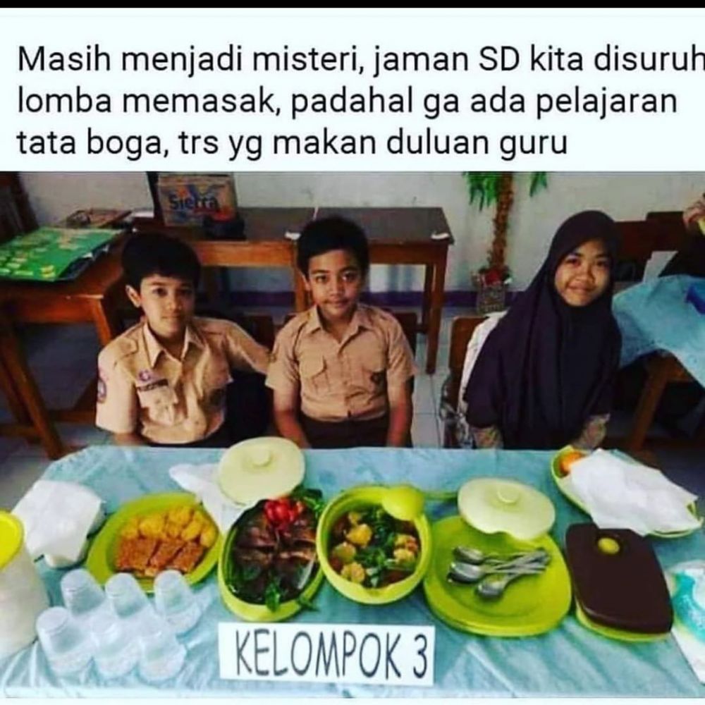 11 Status lucu momen kocak siswa, ungkap lika-liku belajar di sekolah