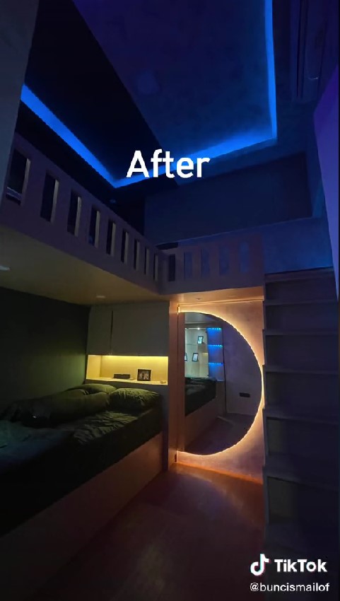 10 Transformasi kamar sederhana jadi kamar 1,5 lantai ala Pinterest