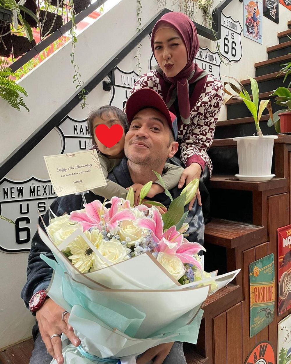 momen Richa beri kejutan buat Gary © 2022 Instagram 