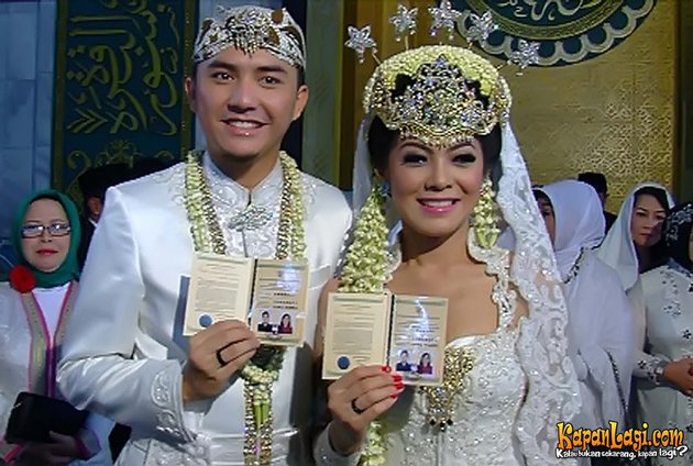 pernikahan presenter wanita © berbagai sumber