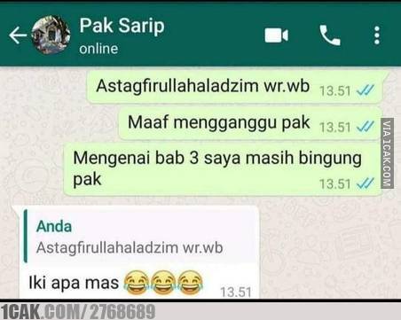 typo gegara autocorrect © berbagai sumber