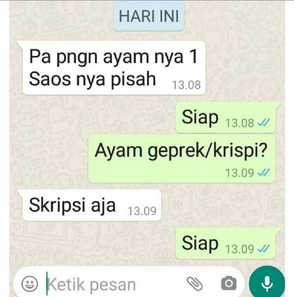 typo gegara autocorrect © berbagai sumber