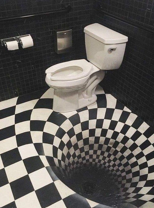 11 Potret desain kamar mandi ini bukannya nyaman malah bikin pusing