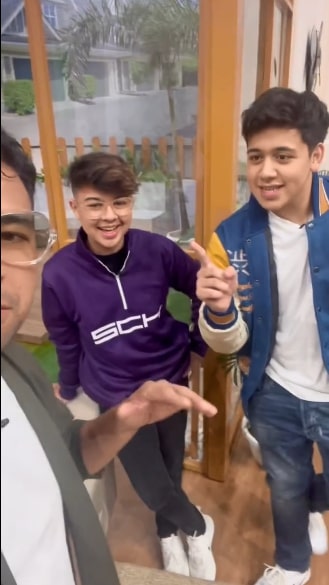 potret terbaru Nizam Buku Harian Baim © Instagram