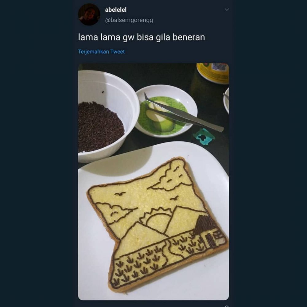 potret hasil karya orang gabut © berbagai sumber