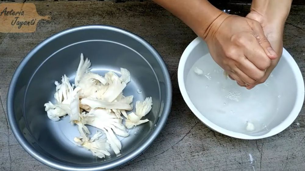 Jangan sampai salah, ini 5 cara bersihkan jamur tiram agar tidak bau