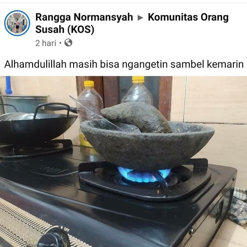 Potret orang masak pakai alat nggak semestinya Berbagai sumber Potret orang masak pakai alat nggak semestinya Berbagai sumber